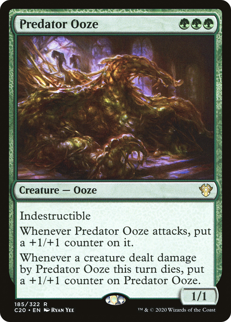 Predator Ooze (185) - Commander 2020