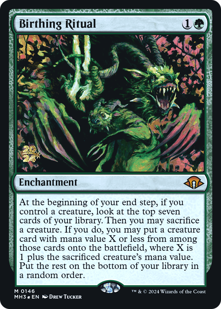 Birthing Ritual (146) Foil - Modern Horizons 3 Promos