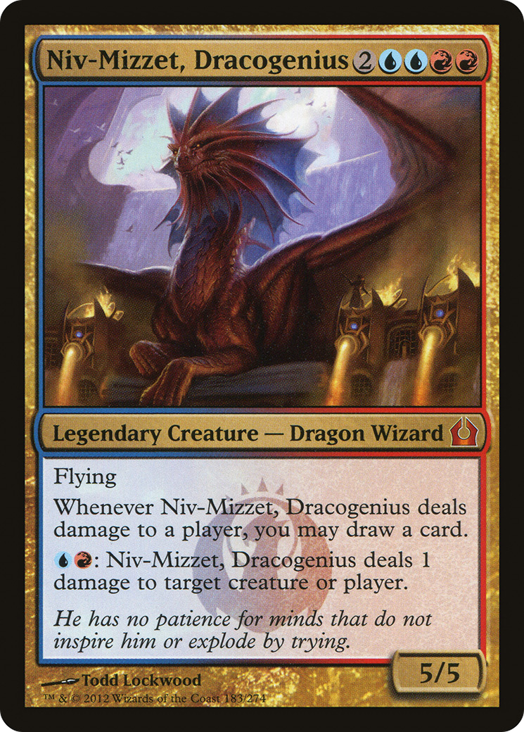 Niv-Mizzet, Dracogenius (183) Foil - Return to Ravnica