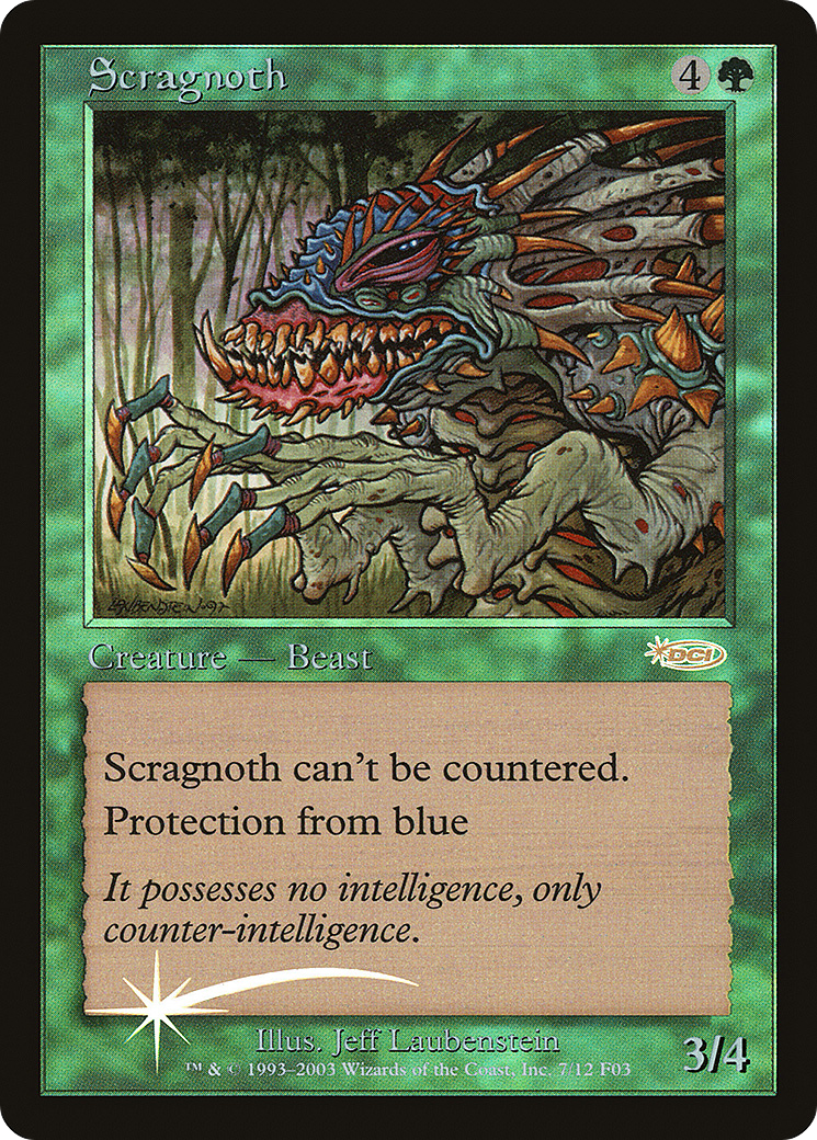 Scragnoth (Retro) (007) Foil - Friday Night Magic 2003