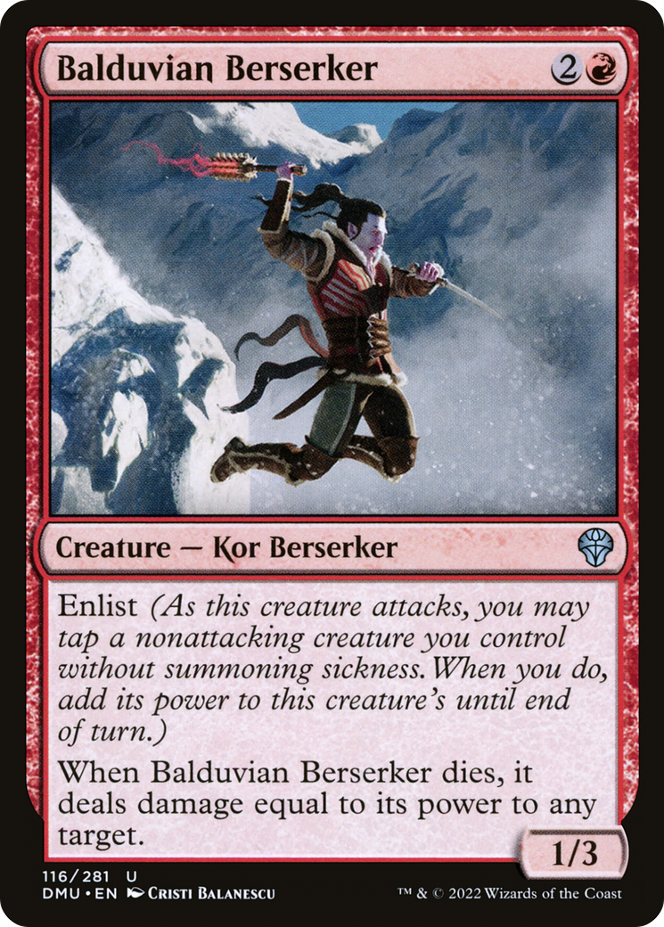 Balduvian Berserker (116) - Dominaria United
