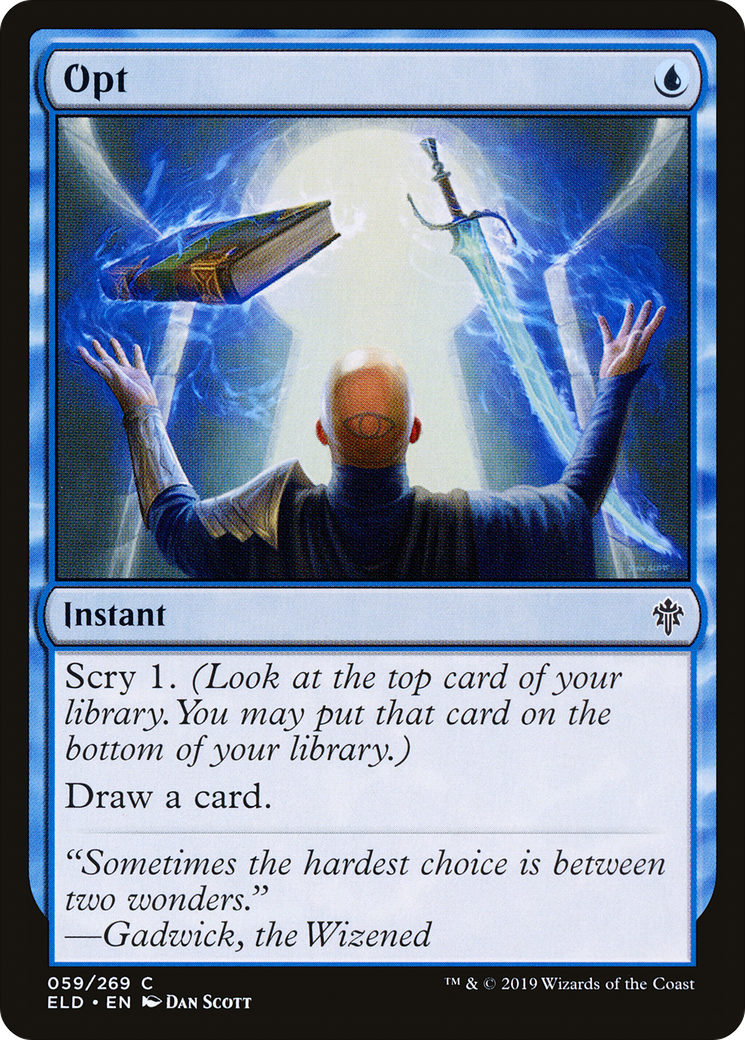Opt (059) - Throne of Eldraine