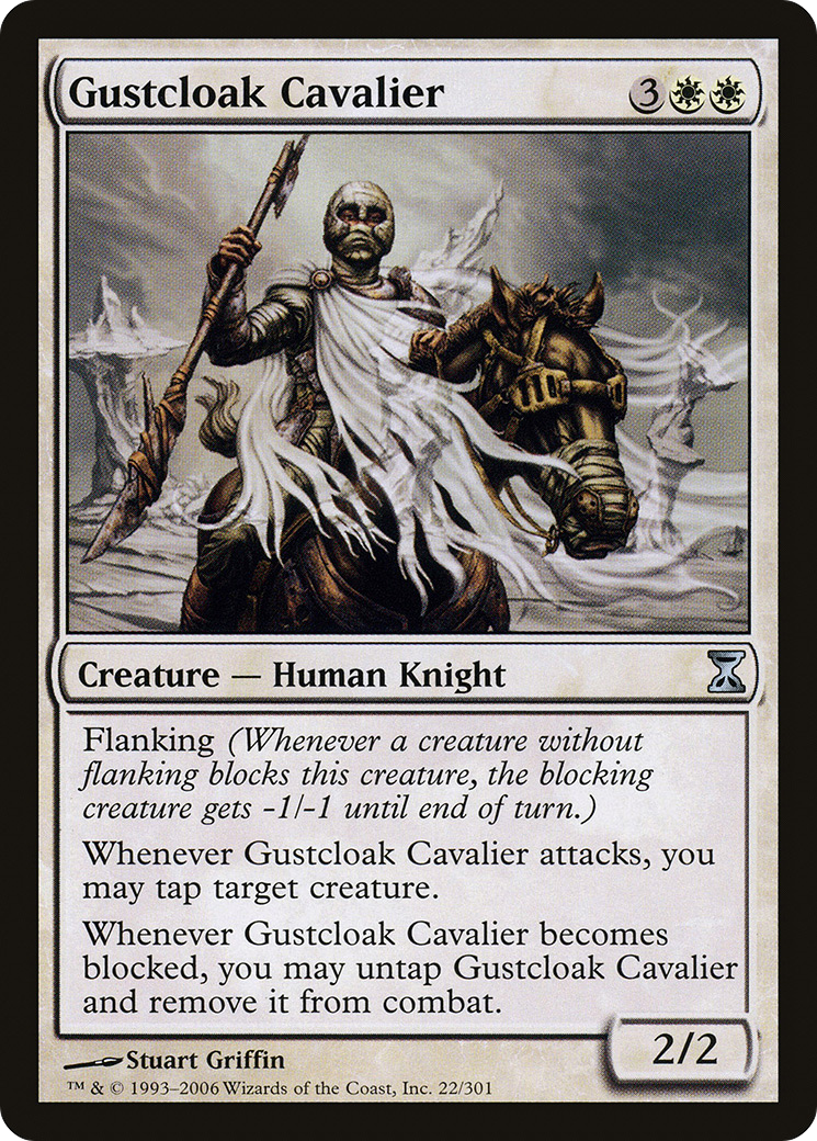 Gustcloak Cavalier (022) Foil - Time Spiral