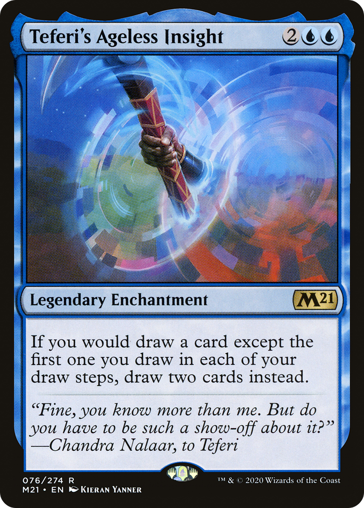 Teferi's Ageless Insight (076) - Core Set 2021