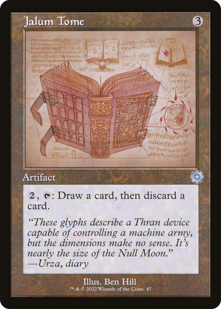 Jalum Tome (Retro) (087) Foil - The Brothers' War Retro Artifacts