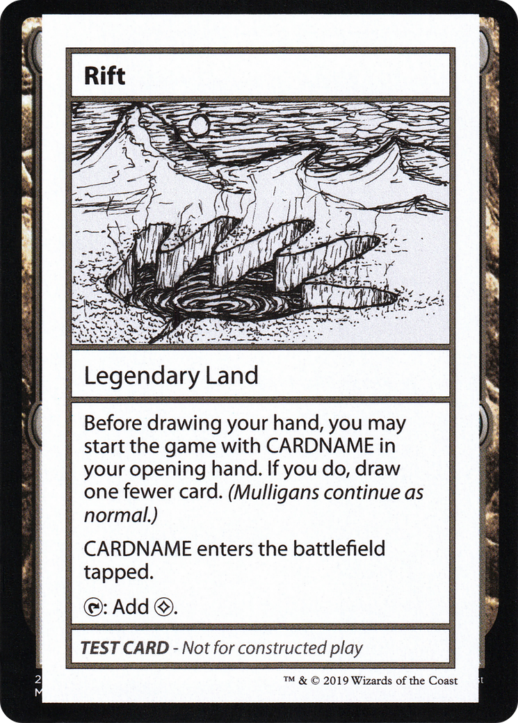 Rift (No PW Symbol) - Mystery Booster Playtest Cards 2021