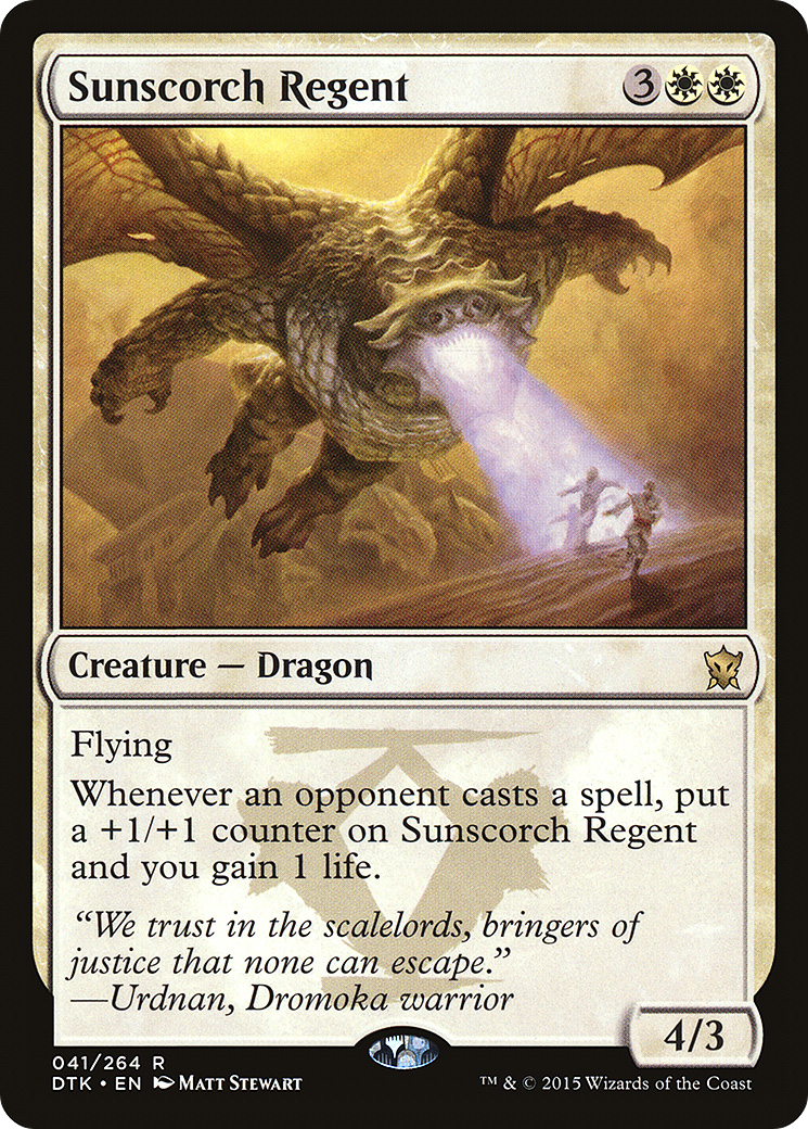 Sunscorch Regent (041) - Dragons of Tarkir