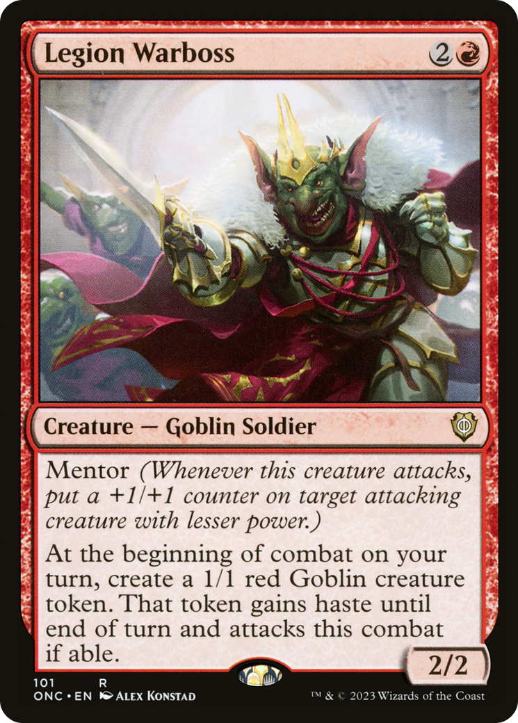 Legion Warboss (101) - Phyrexia: All Will Be One Commander