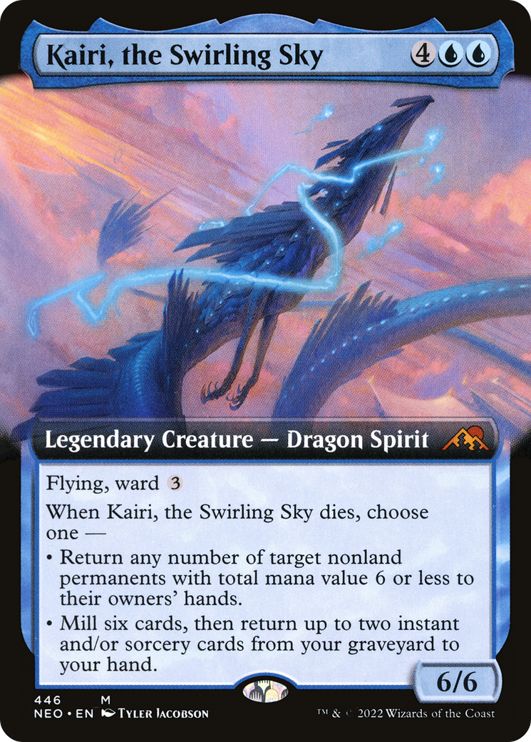 Kairi, the Swirling Sky (Extended Art) (446) - Kamigawa: Neon Dynasty