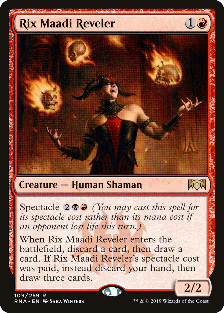 Rix Maadi Reveler (109) - Ravnica Allegiance