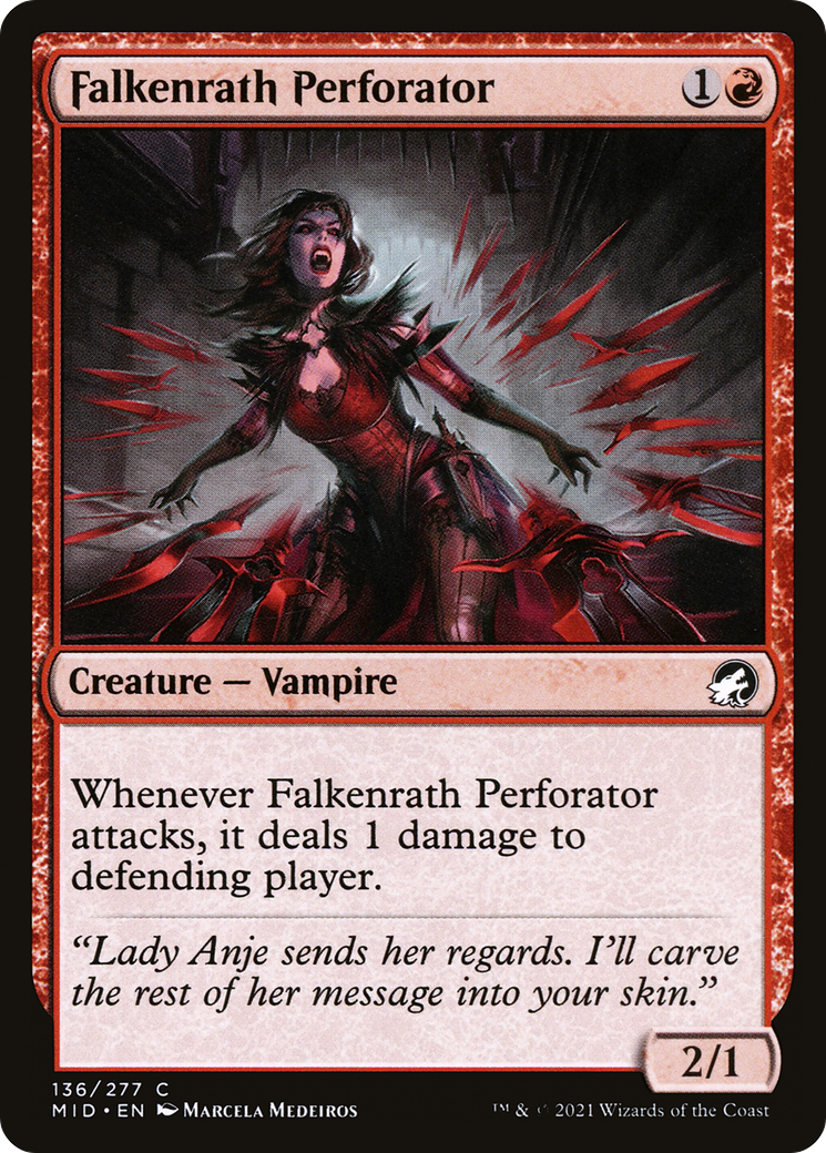 Falkenrath Perforator (136) - Innistrad: Midnight Hunt