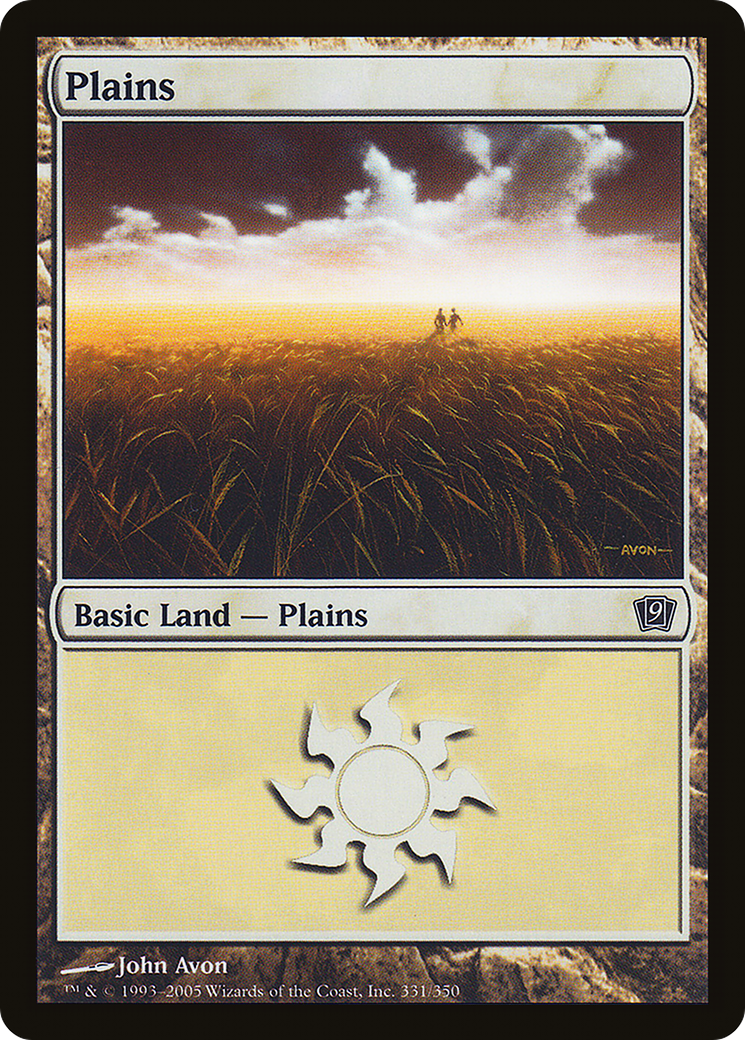 Plains (331) Foil - Ninth Edition