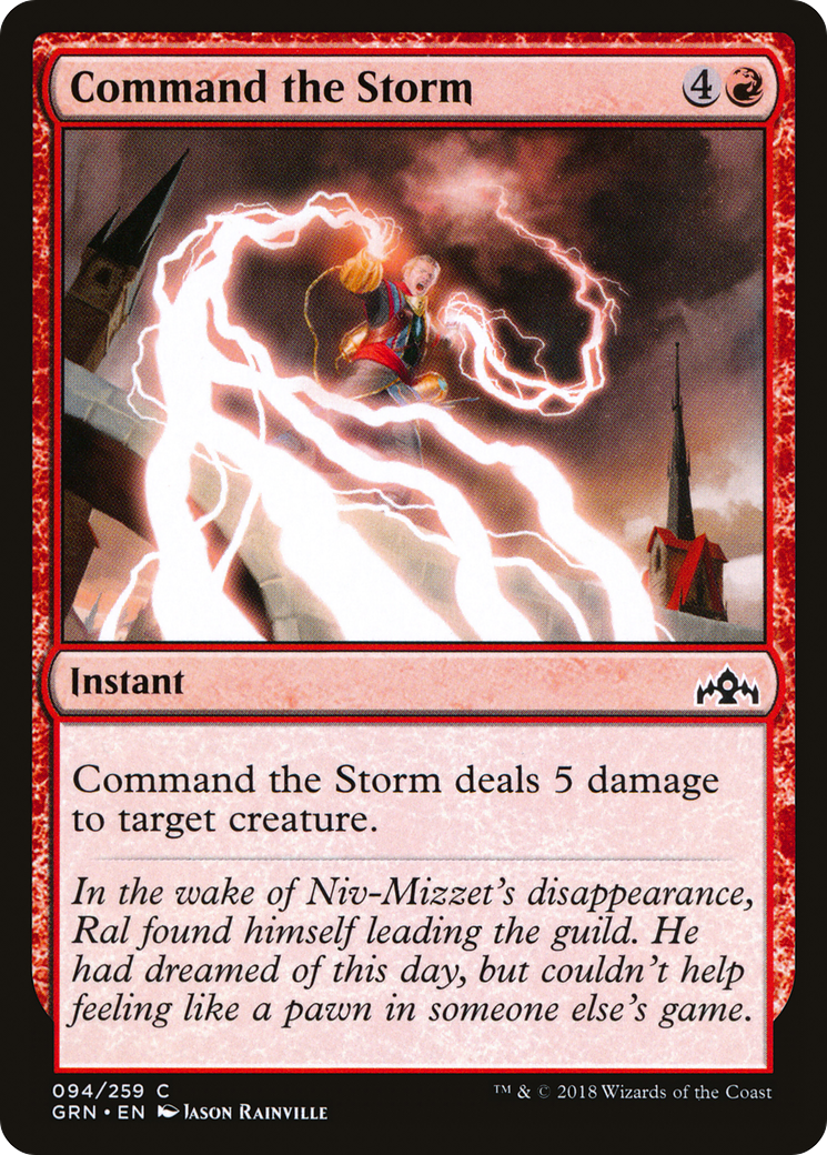 Command the Storm (094) - Guilds of Ravnica