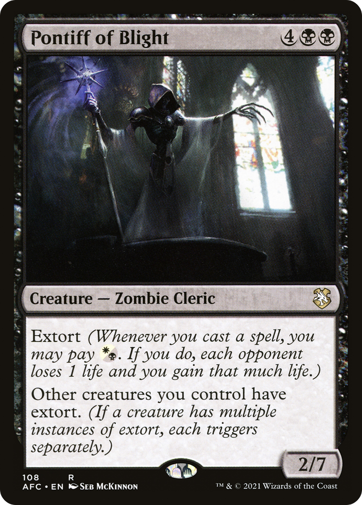 Pontiff of Blight (108) - Forgotten Realms Commander