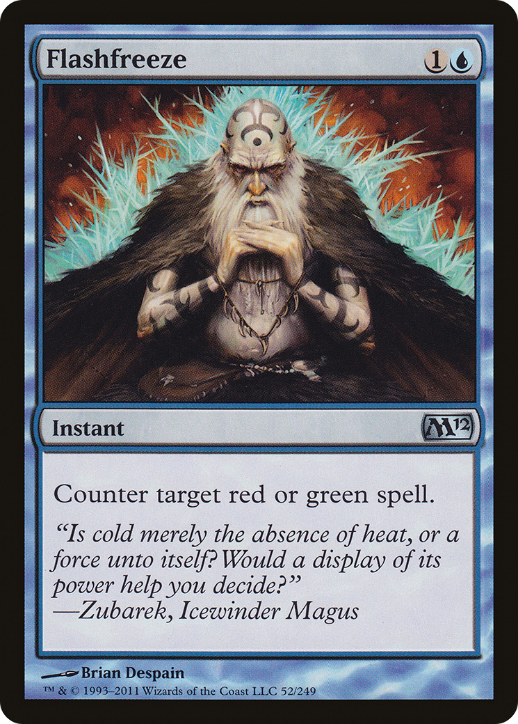 Flashfreeze (052) Foil - Magic 2012