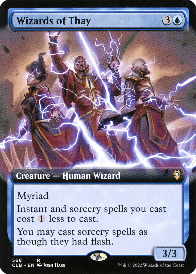Wizards of Thay (Extended Art) (568) - Commander Legends: Battle for Baldur's Gate