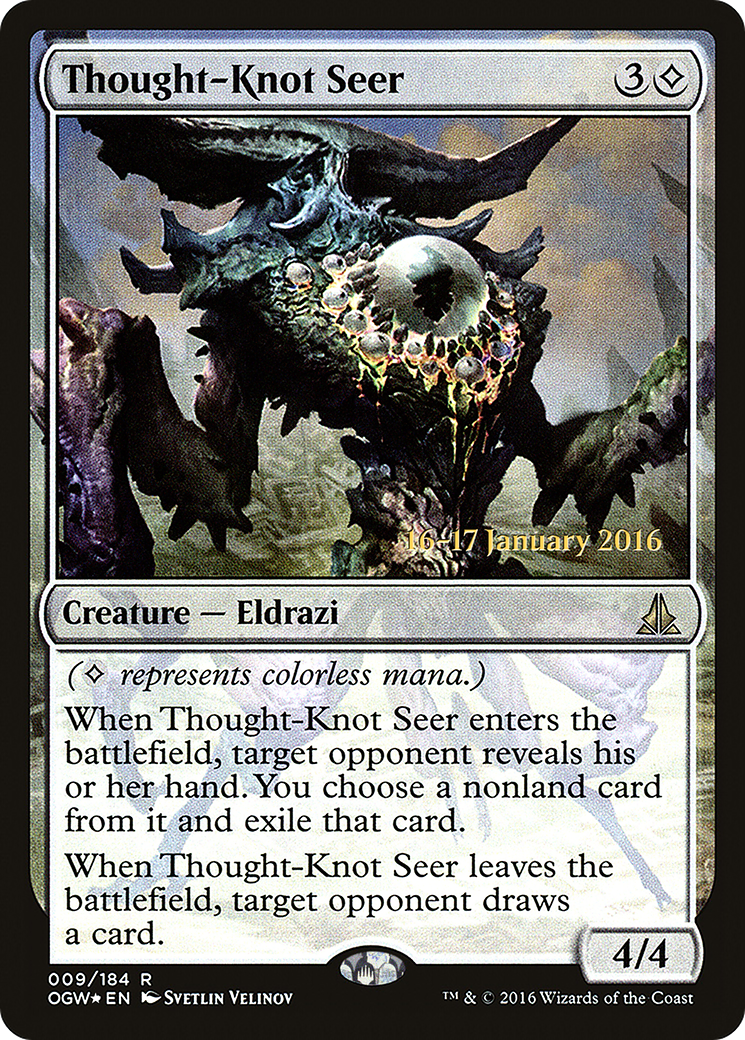 Thought-Knot Seer (009) Foil - Oath of the Gatewatch Promos