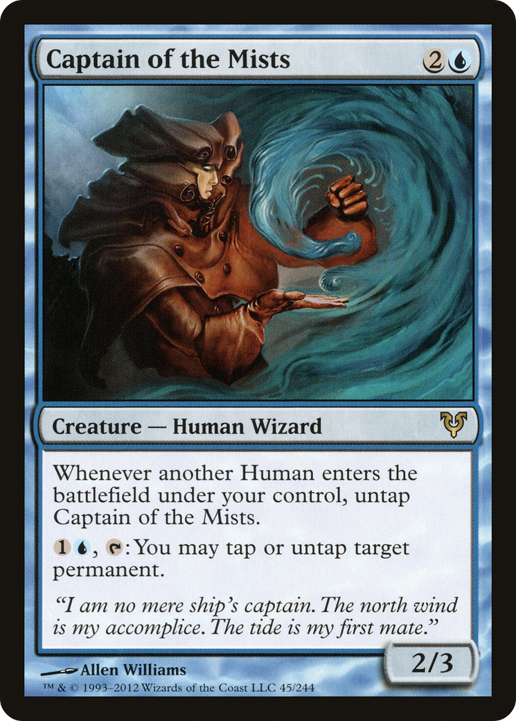 Captain of the Mists (045) Foil - Avacyn Restored