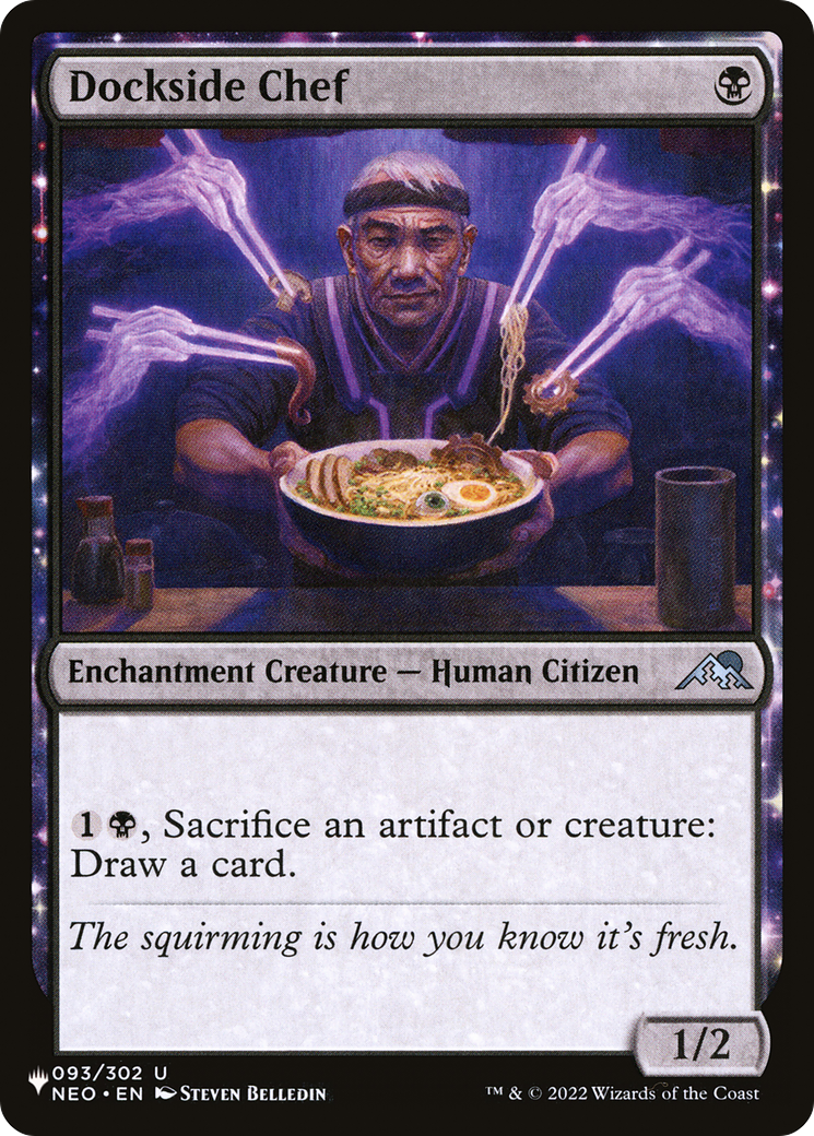 Dockside Chef (NEO-93) - The List