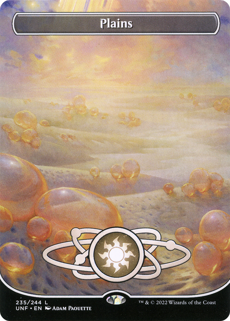 Plains (Borderless) (235) Foil - Unfinity
