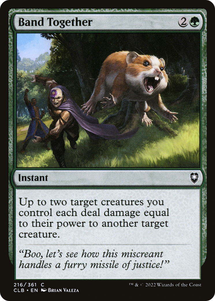 Band Together (216) Foil - Commander Legends: Battle for Baldur's Gate