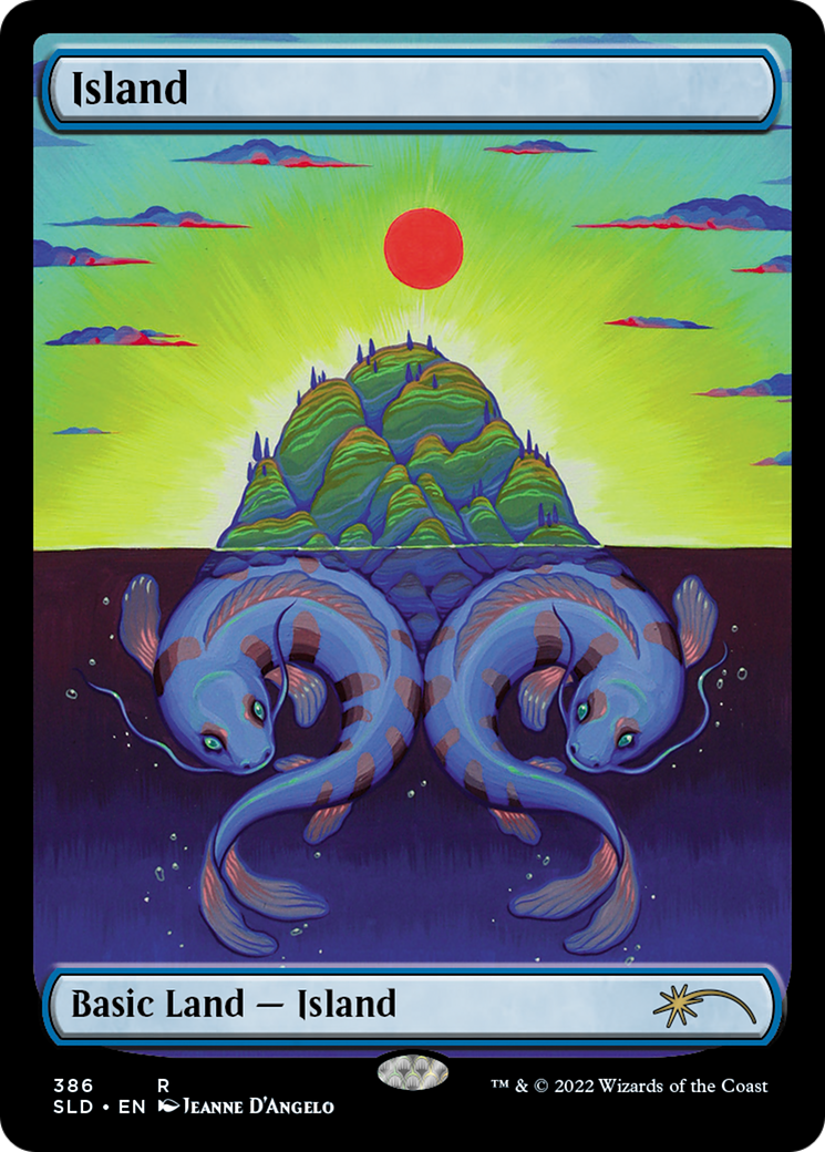 Island (386) Foil - Secret Lair Drop
