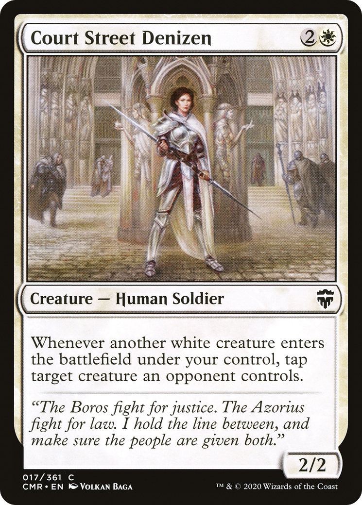 Court Street Denizen (017) - Commander Legends