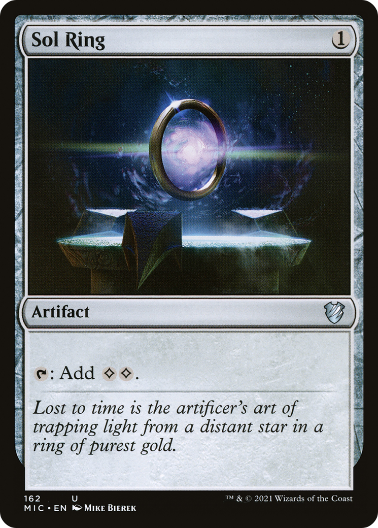 Sol Ring (162) - Midnight Hunt Commander