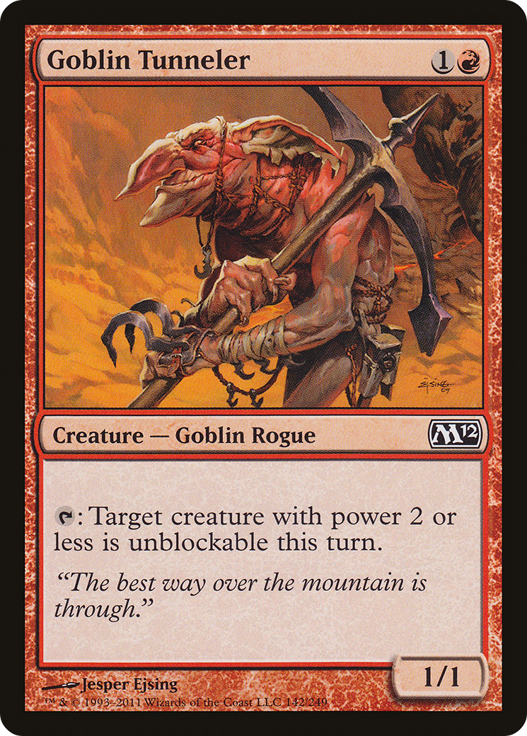 Goblin Tunneler (142) - Magic 2012