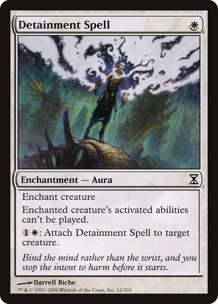 Detainment Spell (012) Foil - Time Spiral