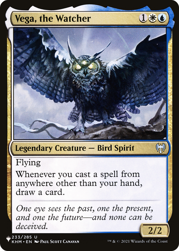 Vega, the Watcher (KHM-233) - The List