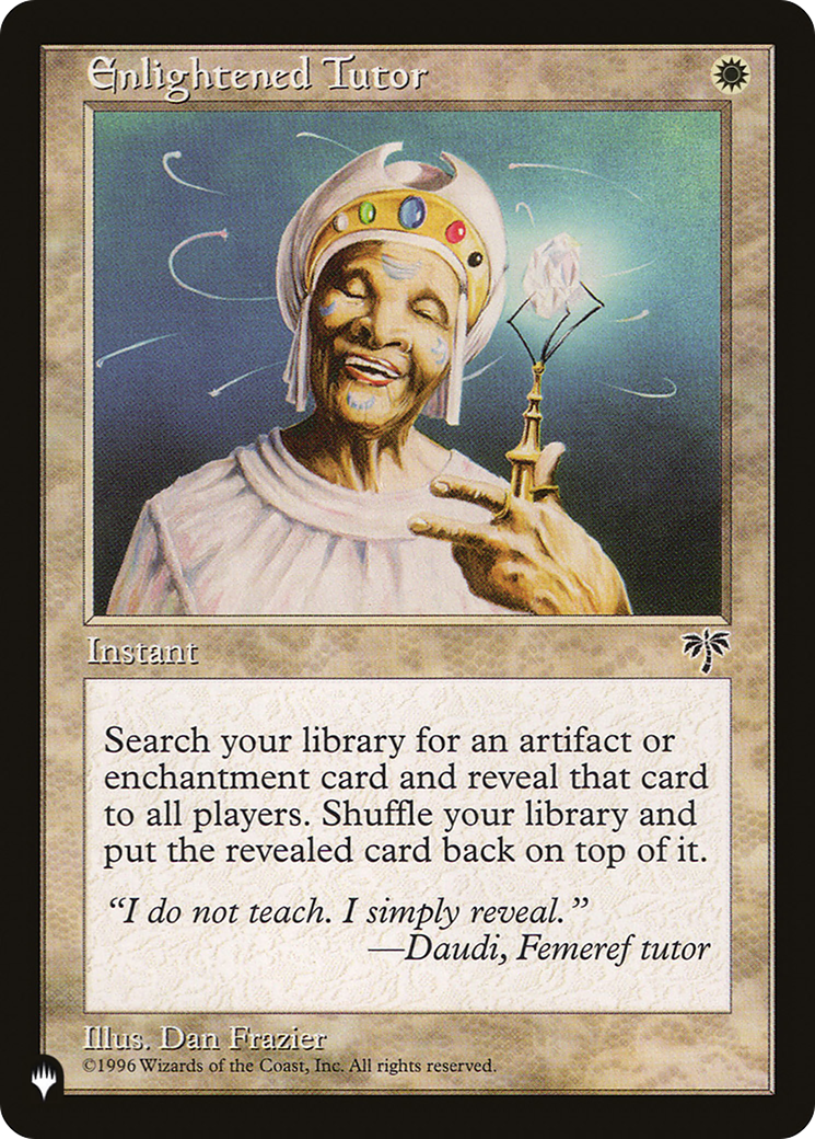 Enlightened Tutor (Retro) (MIR-14) - The List