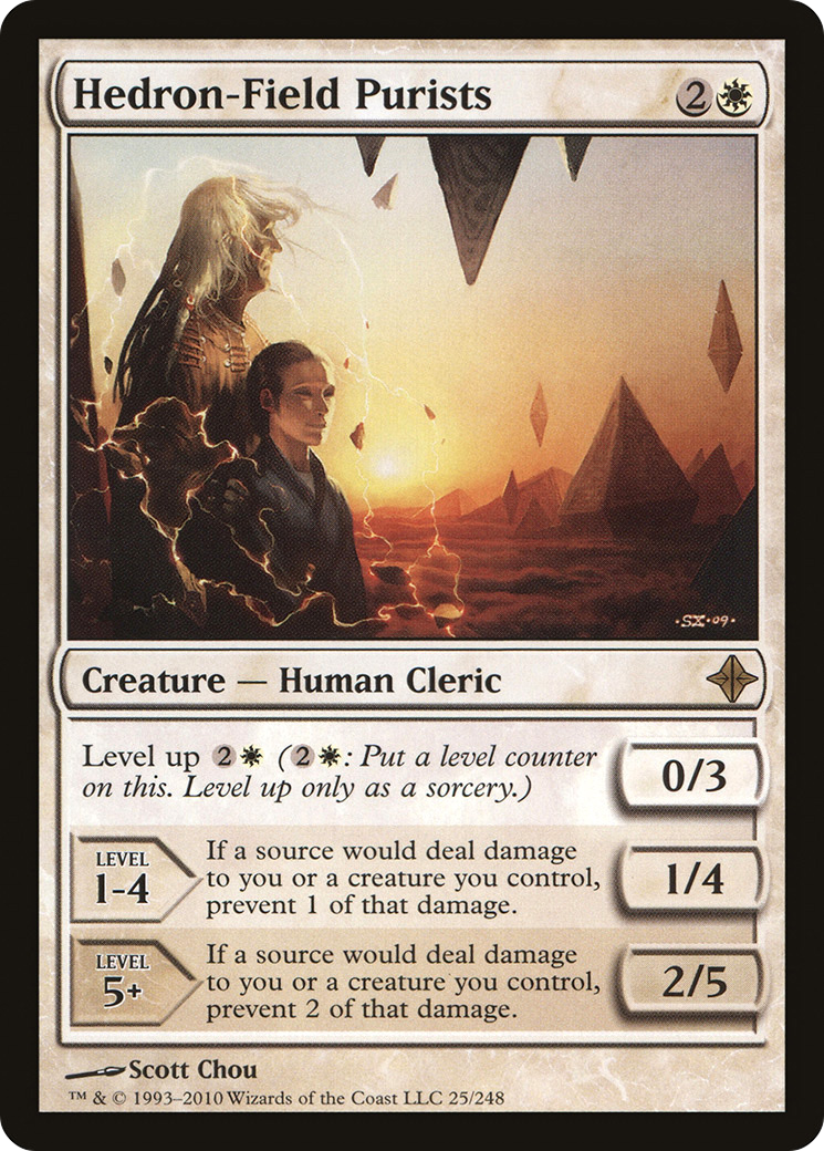 Hedron-Field Purists (025) Foil - Rise of the Eldrazi