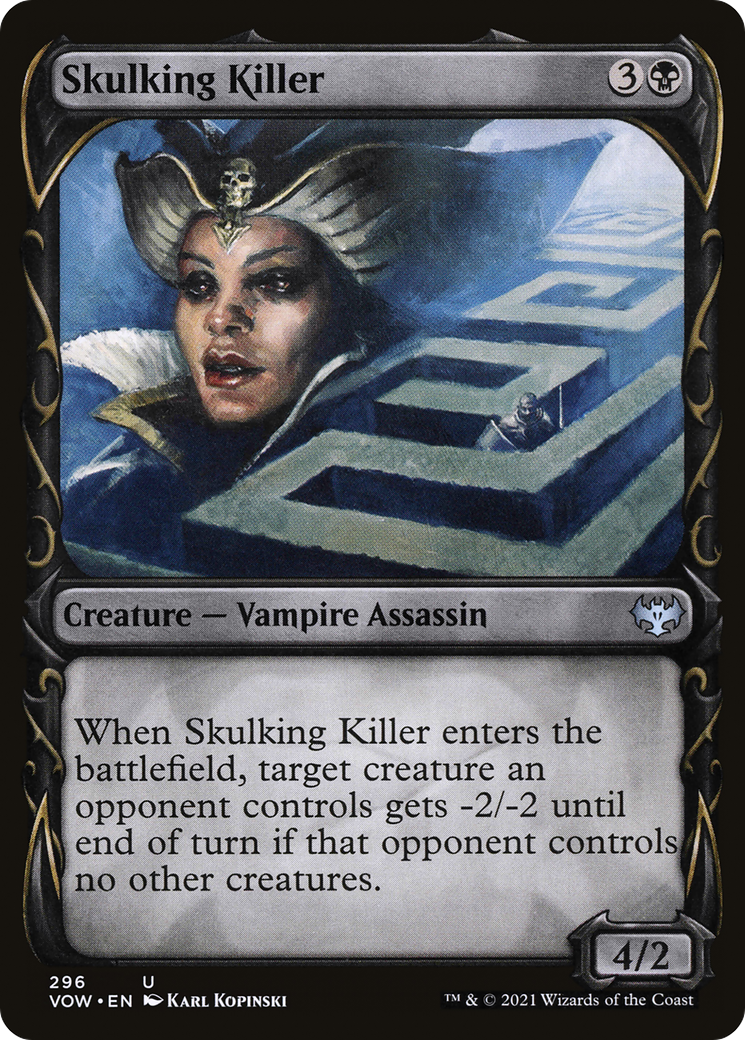 Skulking Killer (Showcase) (296) - Innistrad: Crimson Vow