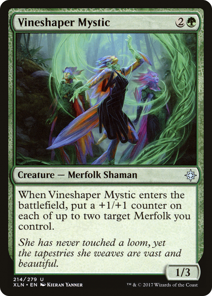 Vineshaper Mystic (214) - Ixalan