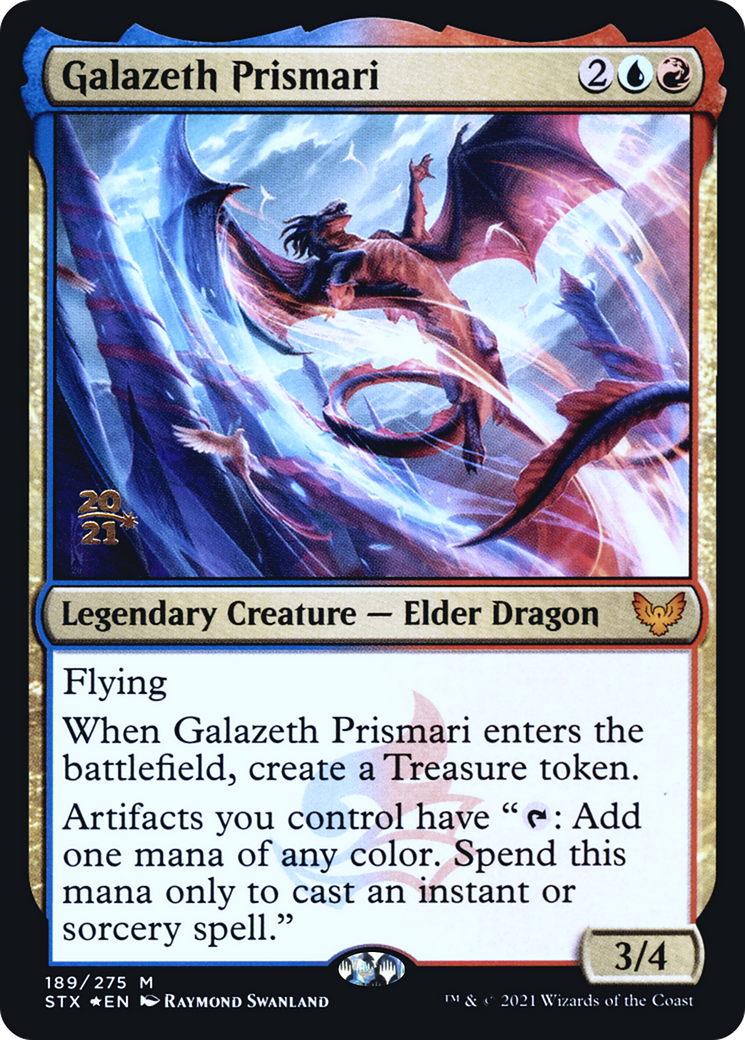 Galazeth Prismari (189s) Foil - Strixhaven: School of Mages Promos