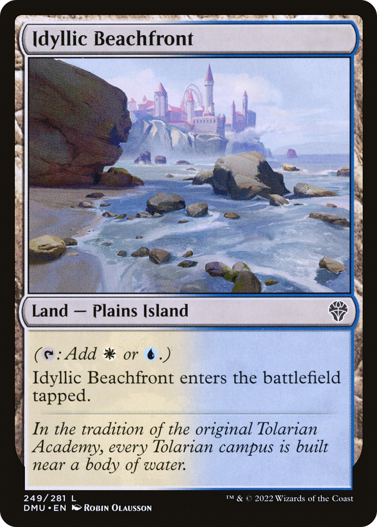 Idyllic Beachfront (249) Foil - Dominaria United