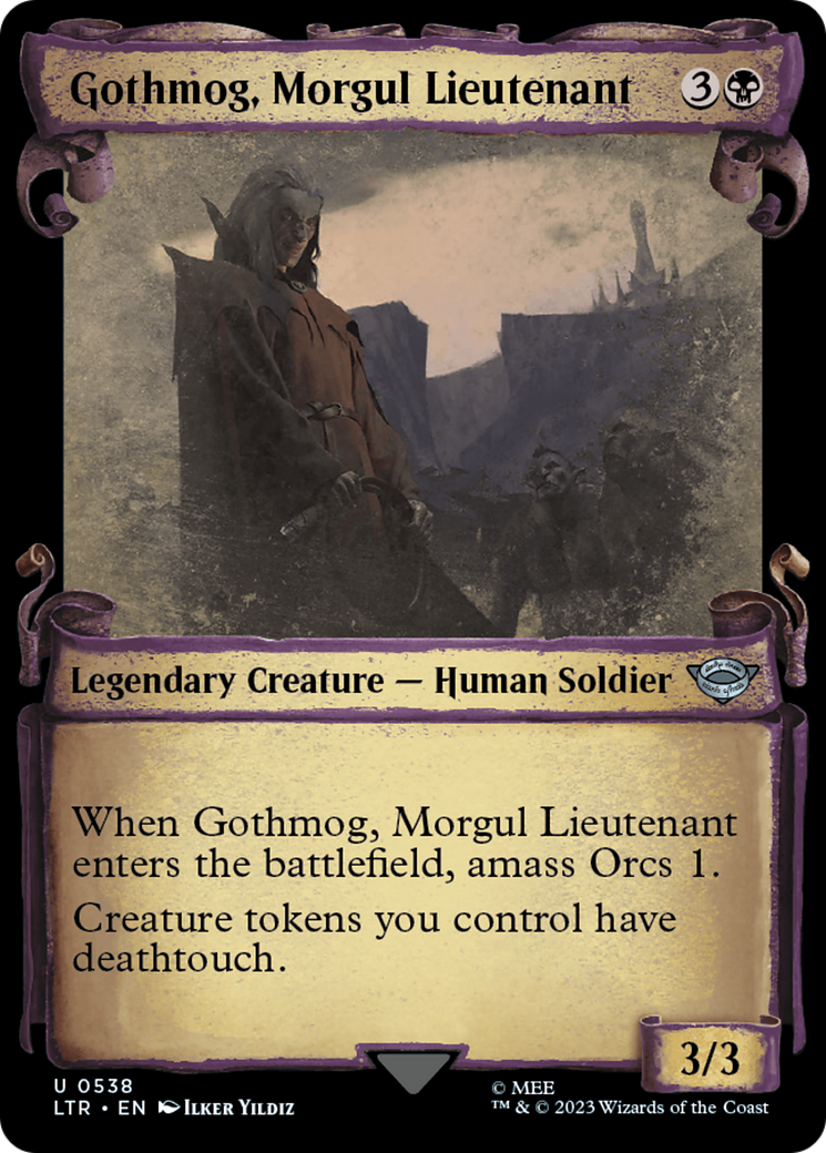 Gothmog, Morgul Lieutenant (Showcase) (538) - The Lord of the Rings: Tales of Middle-earth