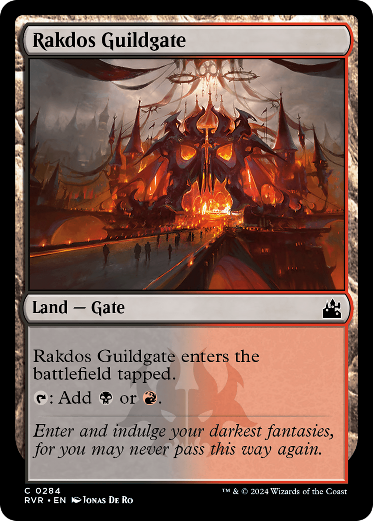 Rakdos Guildgate (284) - Ravnica Remastered