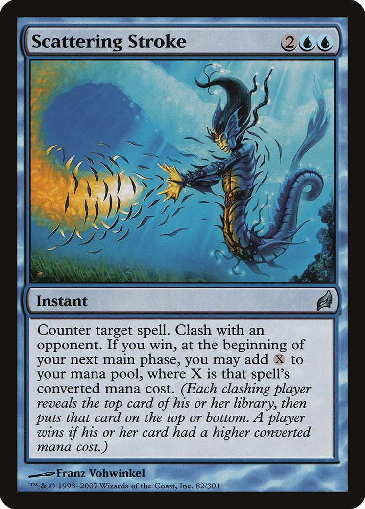 Scattering Stroke (082) Foil - Lorwyn