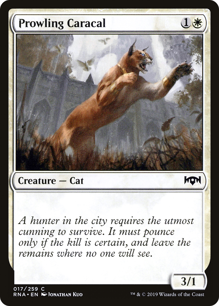 Prowling Caracal (017) - Ravnica Allegiance
