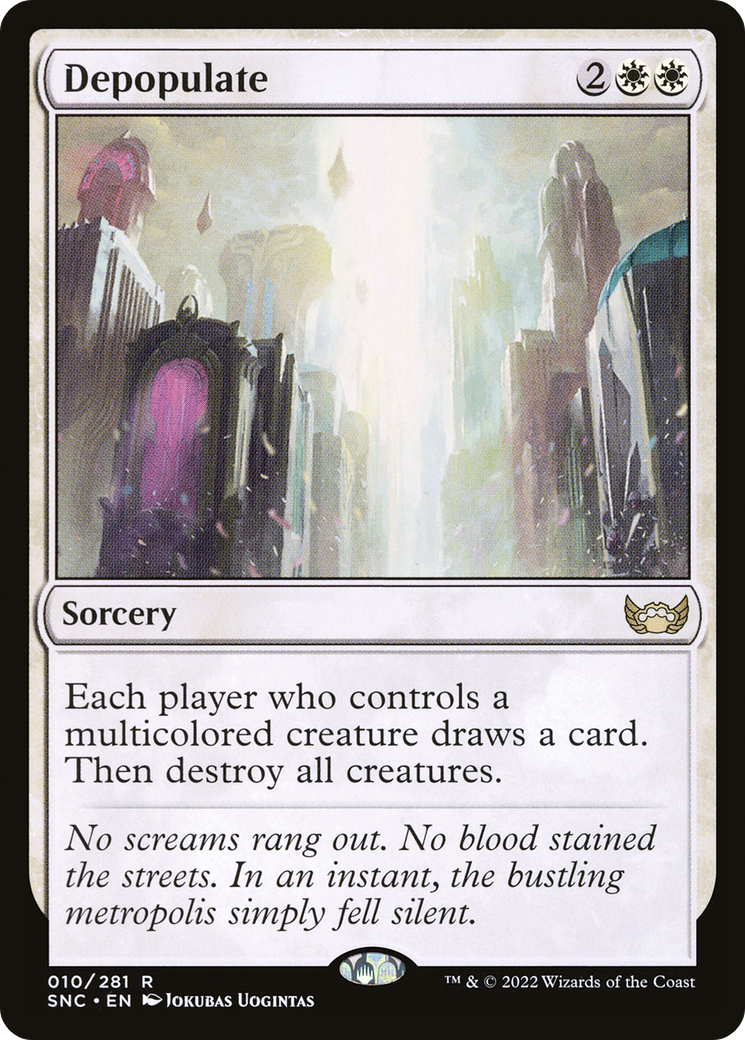 Depopulate (010) Foil - Streets of New Capenna