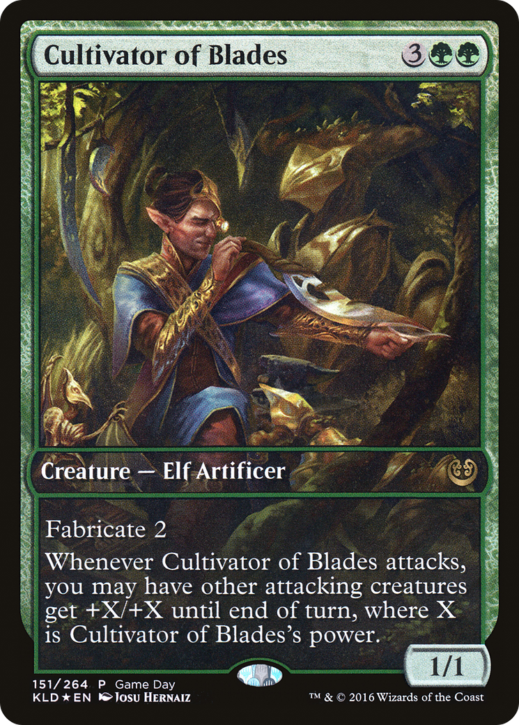 Cultivator of Blades (151) Foil - Kaladesh Promos