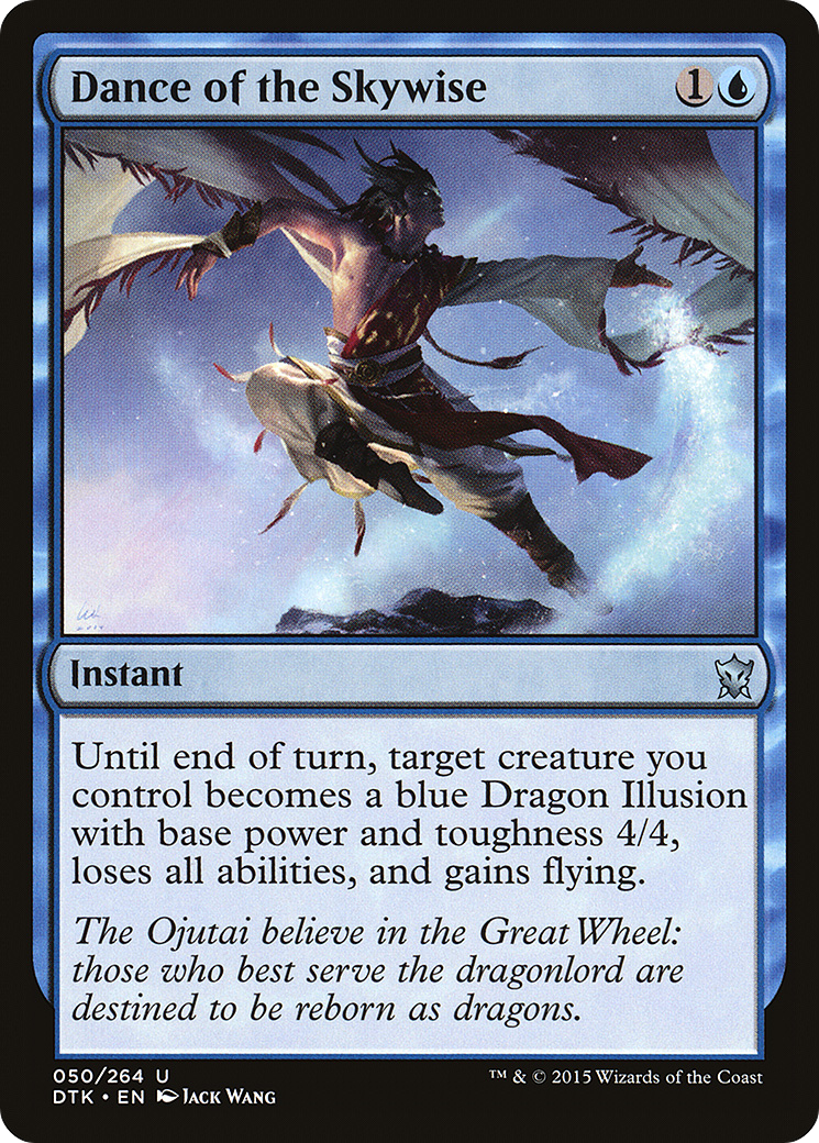 Dance of the Skywise (050) Foil - Dragons of Tarkir
