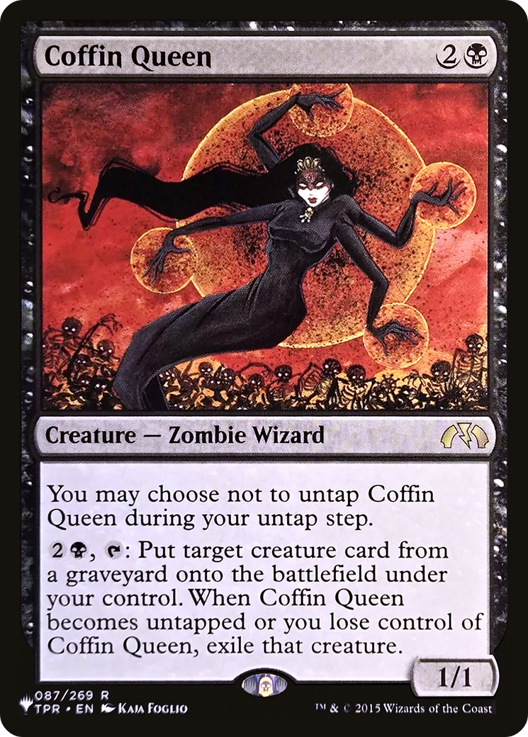 Coffin Queen (TPR-87) - The List