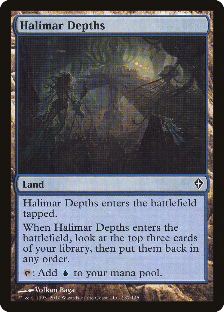 Halimar Depths (137) Foil - Worldwake