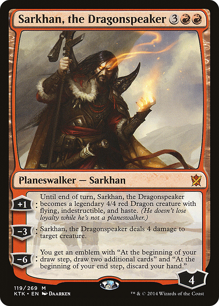 Sarkhan, the Dragonspeaker (119) - Khans of Tarkir