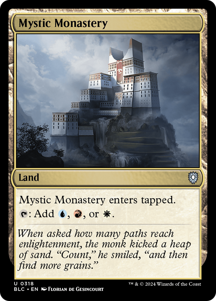 Mystic Monastery (318) - Bloomburrow Commander