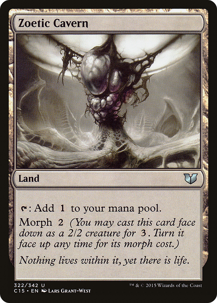 Zoetic Cavern (322) - Commander 2015