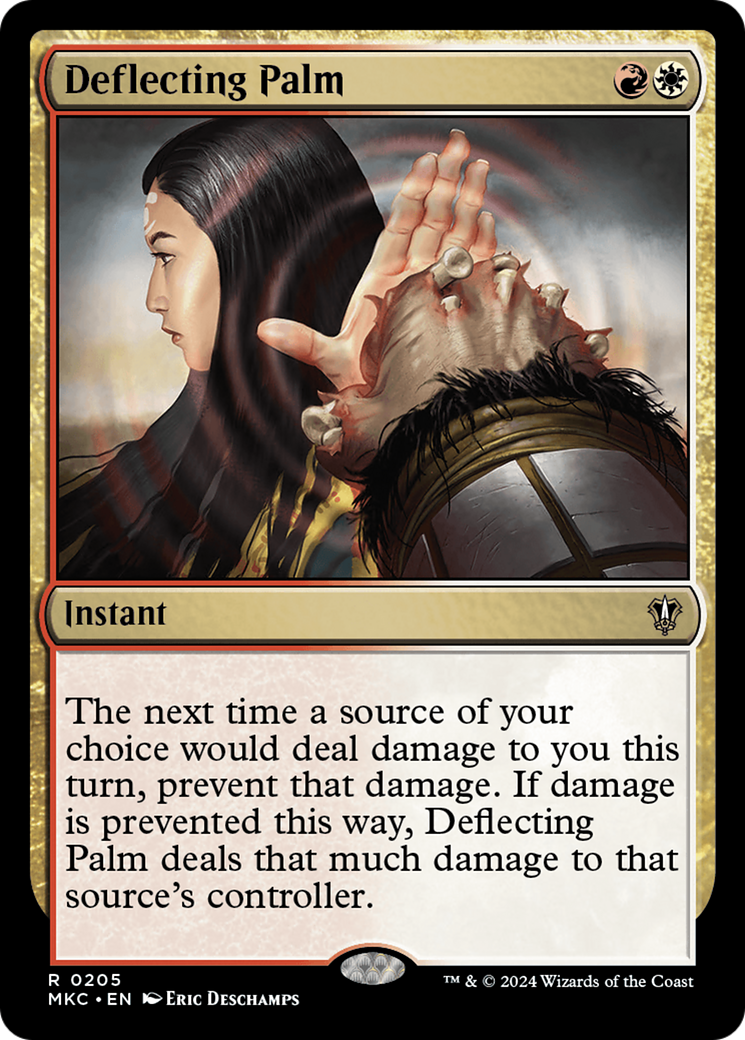 Deflecting Palm (205) - Murders at Karlov Manor Commander